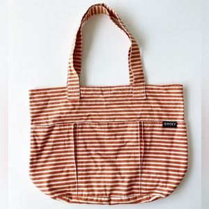 Roxy canvas tote bag - just in time for farmers markets & the beach!